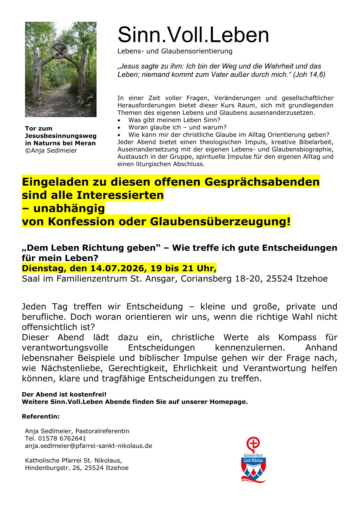 2026 SinnvollLebenAusschreibung Itzehoe Abend 2